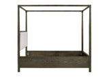 224931Q Gran Park Queen Canopy Bed Dark Cocoa