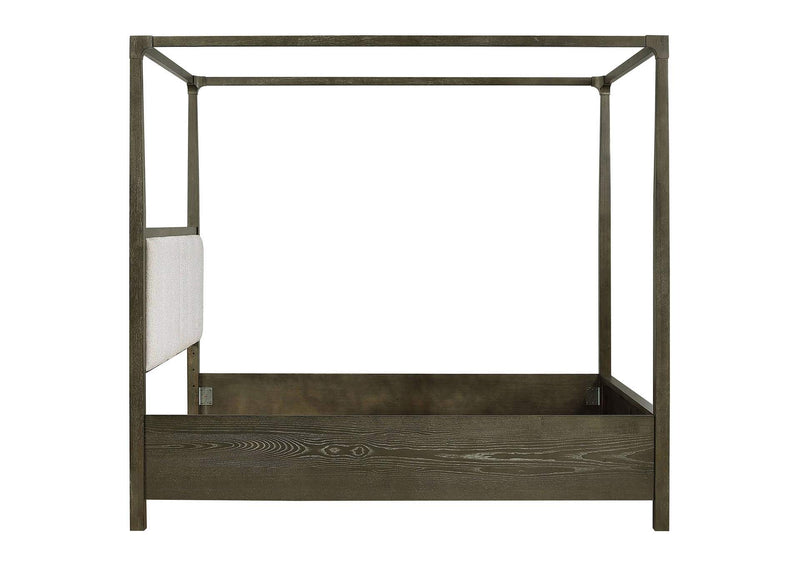224931Q Gran Park Queen Canopy Bed Dark Cocoa