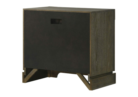 224932 Gran Park 2-drawer Nightstand Bedside Table Dark Cocoa