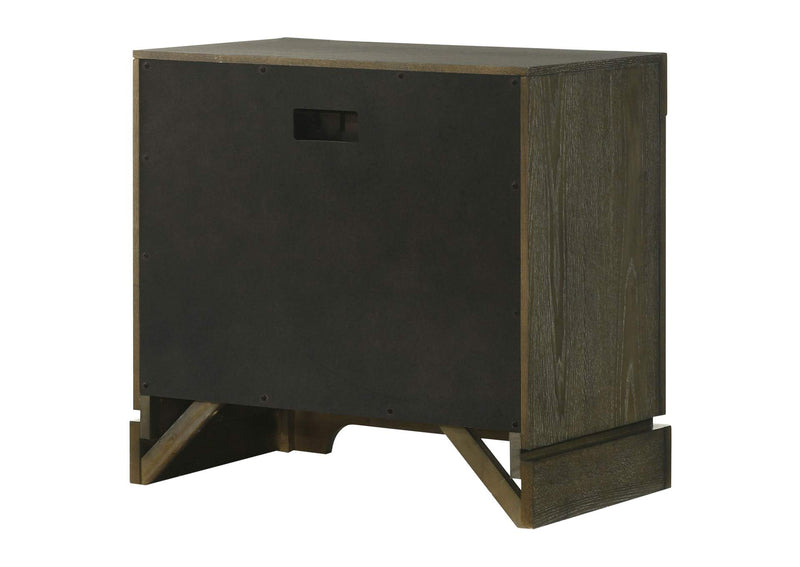 224932 Gran Park 2-drawer Nightstand Bedside Table Dark Cocoa