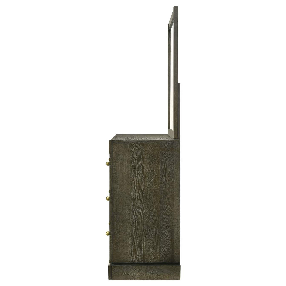 224933M Gran Park 6-drawer Dresser and Mirror Dark Cocoa