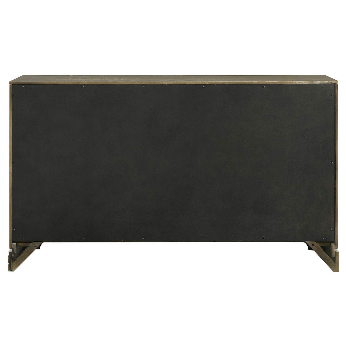 224933 Gran Park 6-drawer Dresser Cabinet Dark Cocoa