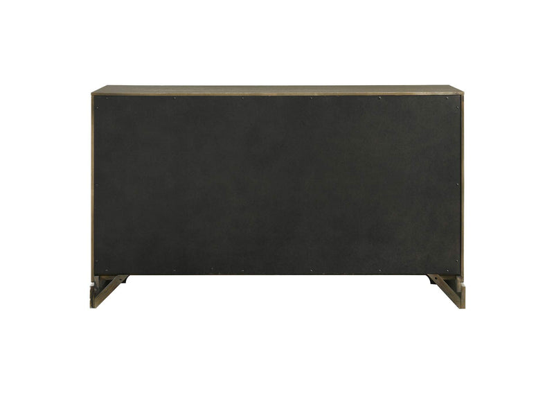 224933 Gran Park 6-drawer Dresser Cabinet Dark Cocoa