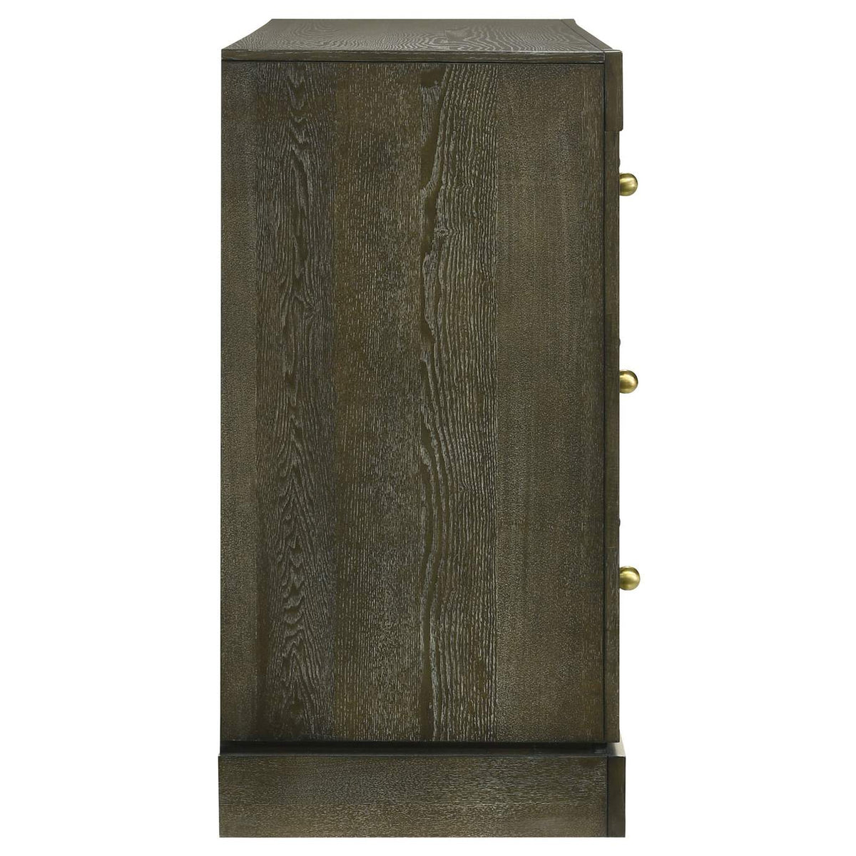 224933 Gran Park 6-drawer Dresser Cabinet Dark Cocoa