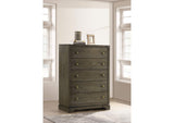 224935 Gran Park 5-drawer Bedroom Chest of Drawers Dark Cocoa