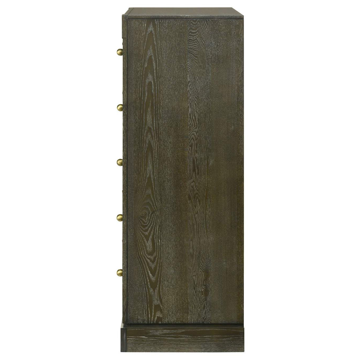 224935 Gran Park 5-drawer Bedroom Chest of Drawers Dark Cocoa