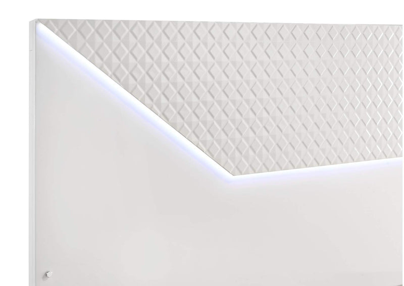 224941Q-S4 Ives 4-piece Queen Bedroom Set White High Gloss