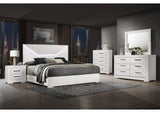 224941Q-S5 Ives 5-piece Queen Bedroom Set White High Gloss
