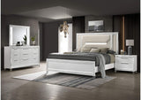224961Q-S4 Marmore 4-piece Queen Bedroom Set White