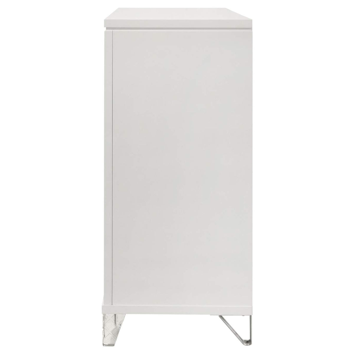 224963 Marmore 9-drawer Dresser Cabinet White