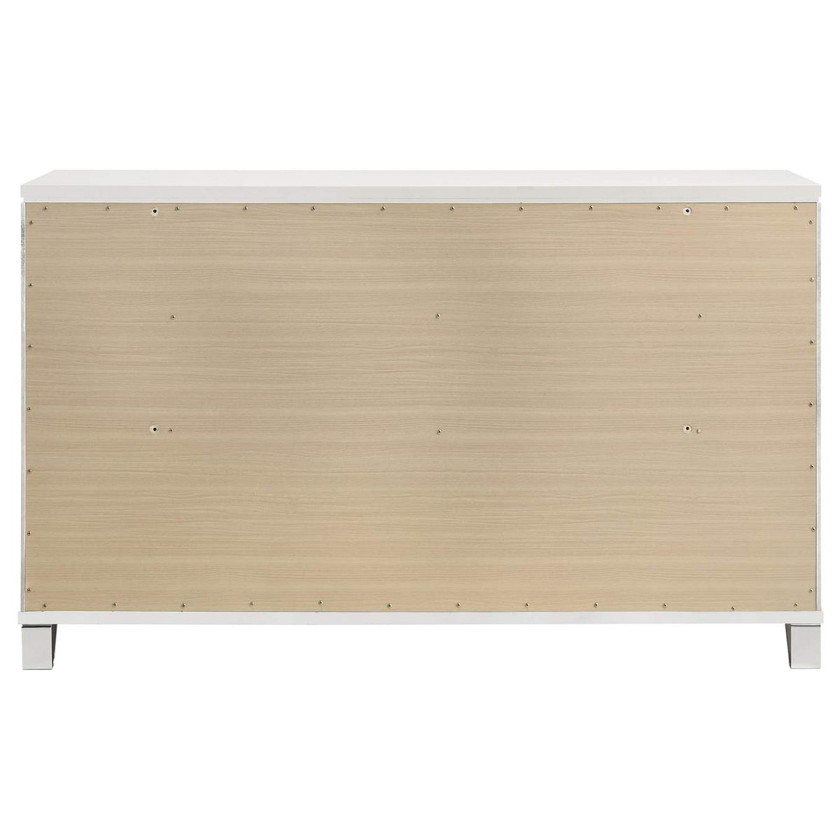 224963 Marmore 9-drawer Dresser Cabinet White