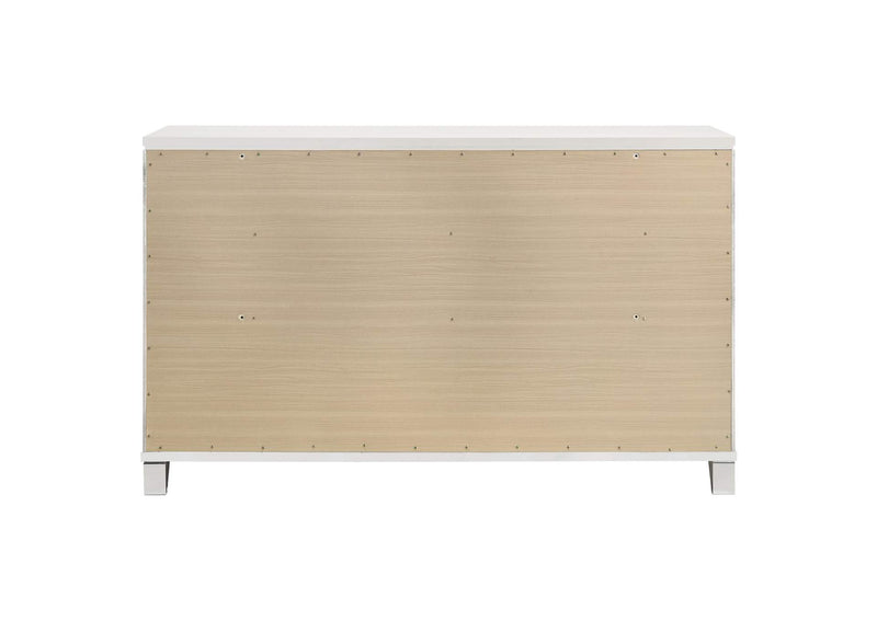 224963 Marmore 9-drawer Dresser Cabinet White