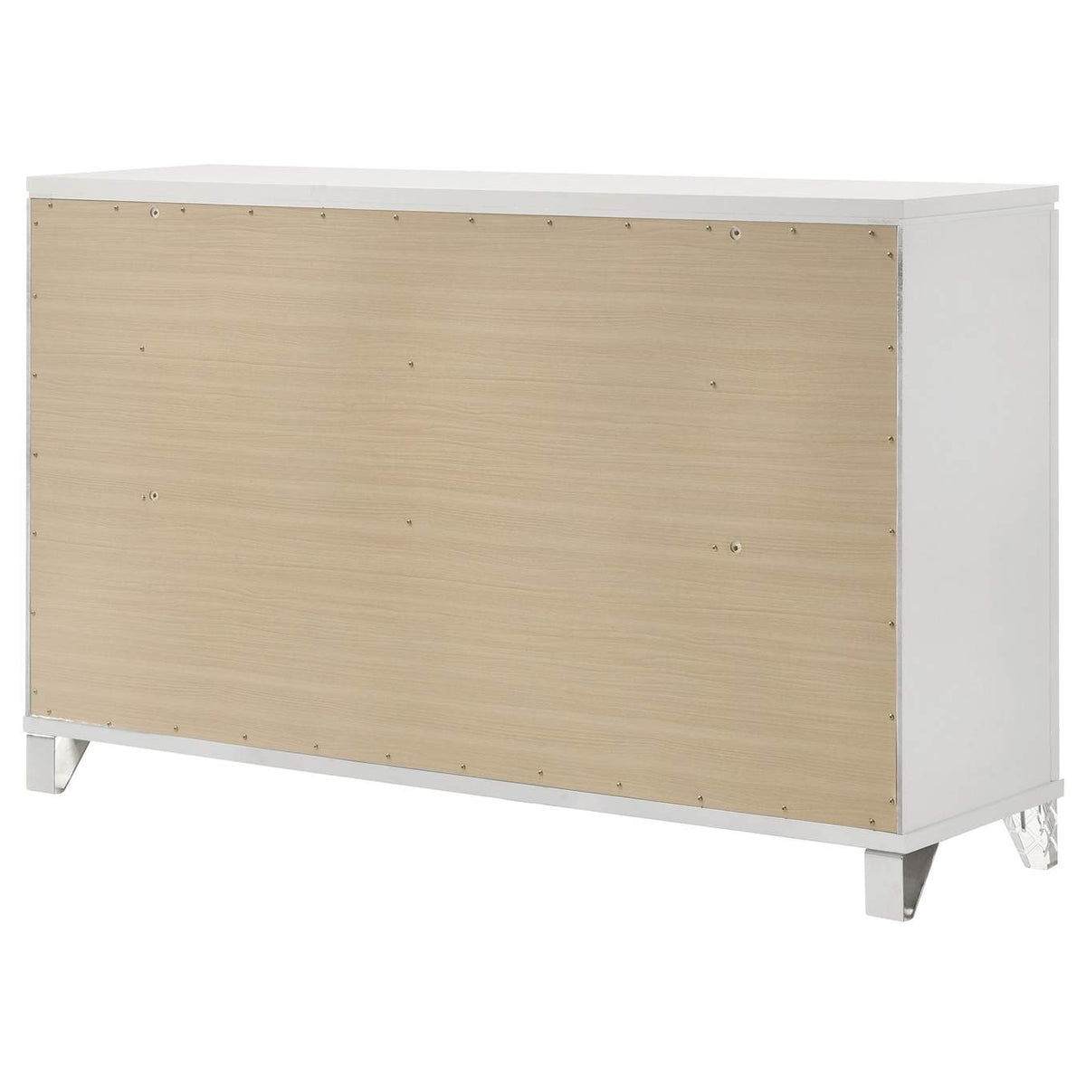 224963 Marmore 9-drawer Dresser Cabinet White