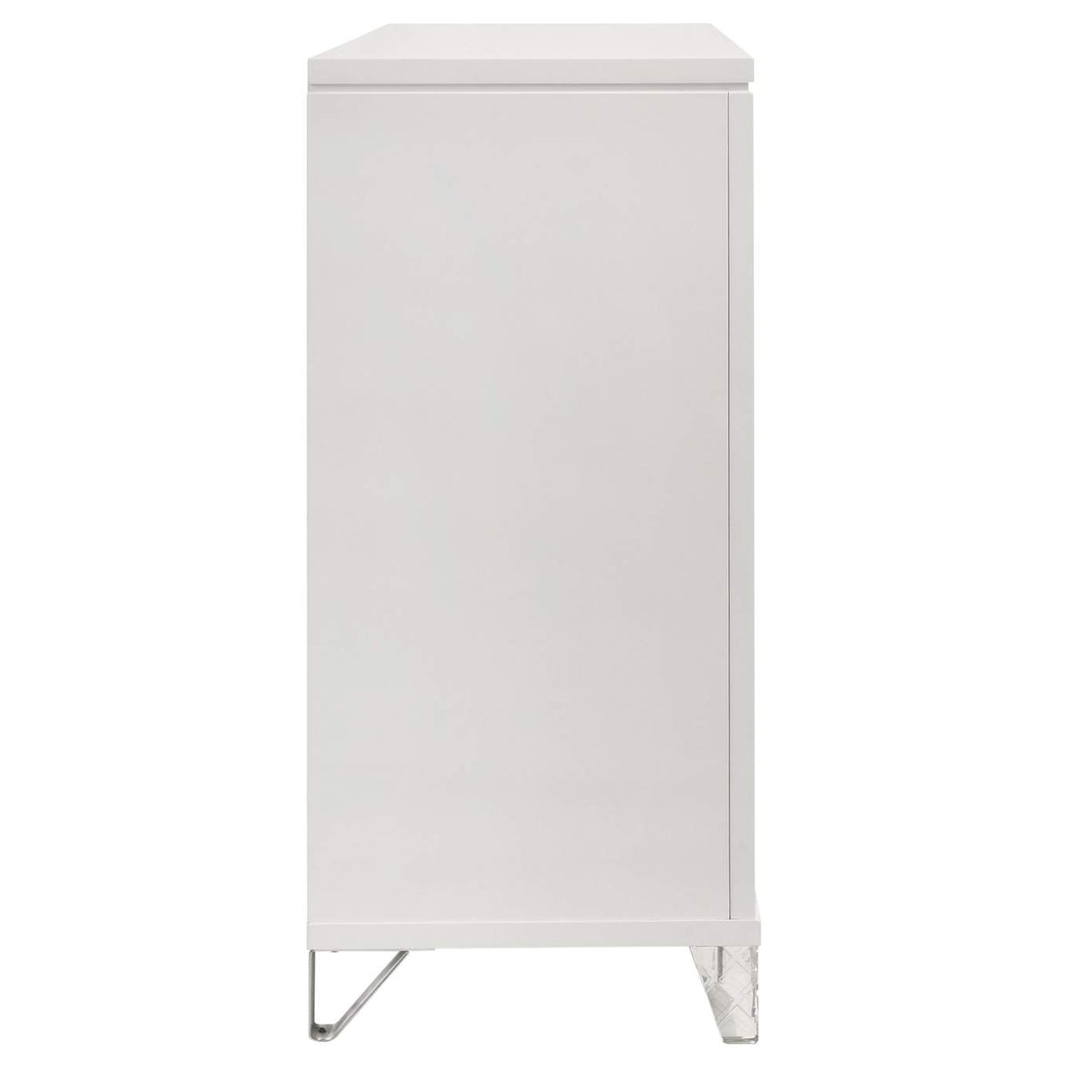 224963 Marmore 9-drawer Dresser Cabinet White