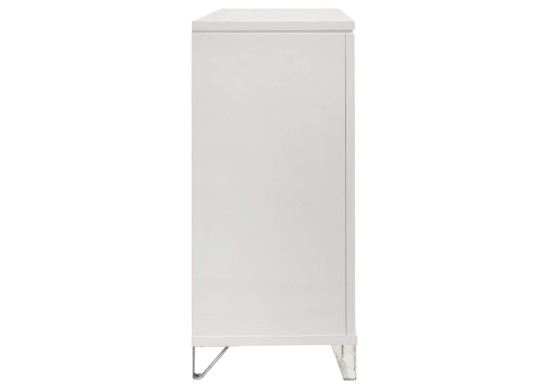 224963 Marmore 9-drawer Dresser Cabinet White