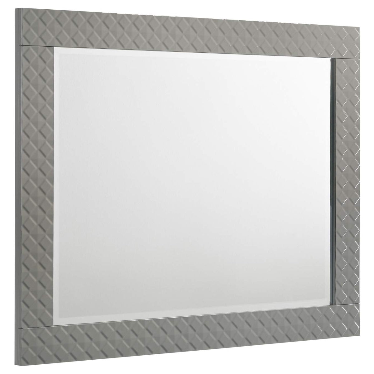224971Q-S5 Ives 5-piece Queen Bedroom Set Grey High Gloss