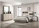 224981KW-S4 Fenwick 4-piece California King Bedroom Set Grey Oak