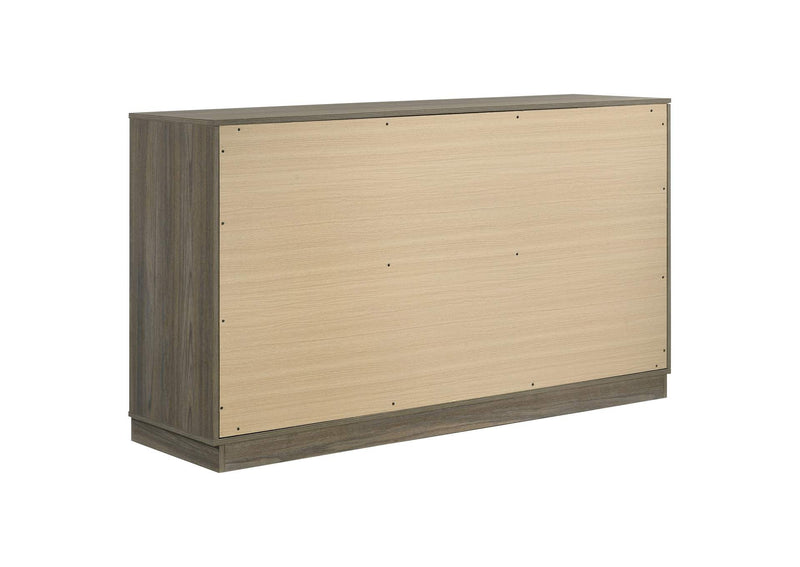 224981KW-S4 Fenwick 4-piece California King Bedroom Set Grey Oak