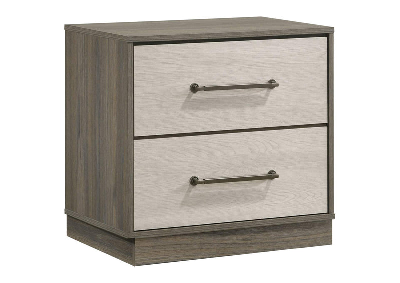 224981KW-S5 Fenwick 5-piece California King Bedroom Set Grey Oak