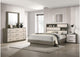 224981Q-S4 Fenwick 4-piece Queen Bedroom Set Grey Oak