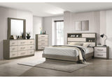 224981Q-S5 Fenwick 5-piece Queen Bedroom Set Grey Oak
