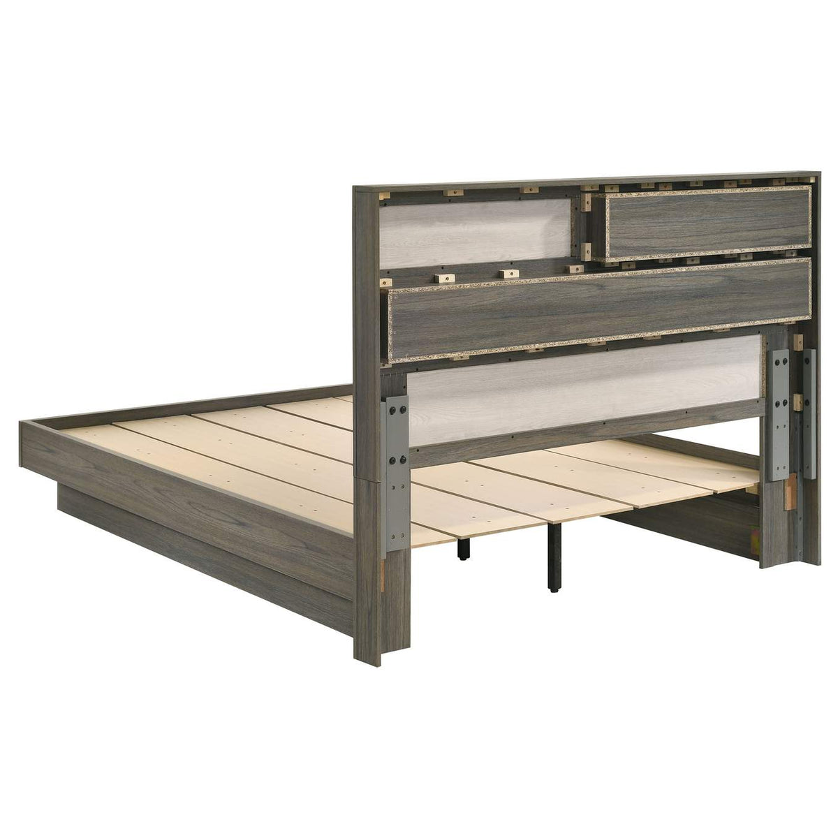 224981Q-S5 Fenwick 5-piece Queen Bedroom Set Grey Oak