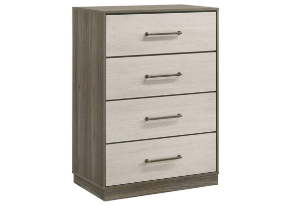 224981Q-S5 Fenwick 5-piece Queen Bedroom Set Grey Oak