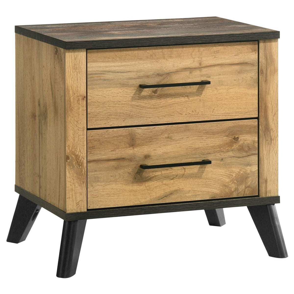 225001F-S4 Kaywood 4-piece Full Bedroom Set Natural Pine