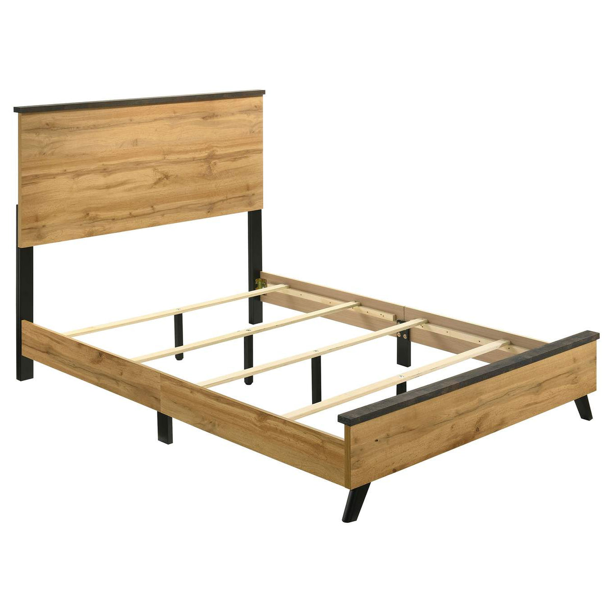 225001F-S5 Kaywood 5-piece Full Bedroom Set Natural Pine