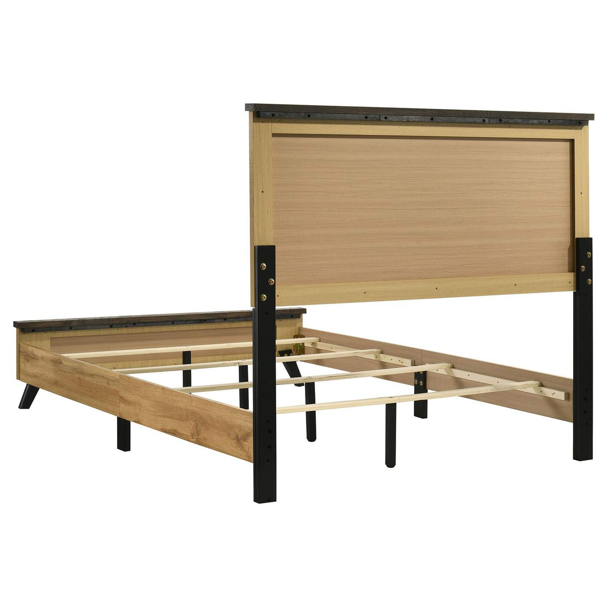 225001F-S5 Kaywood 5-piece Full Bedroom Set Natural Pine