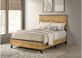 225001F Kaywood 52-inch Full Panel Bed Natural Pine