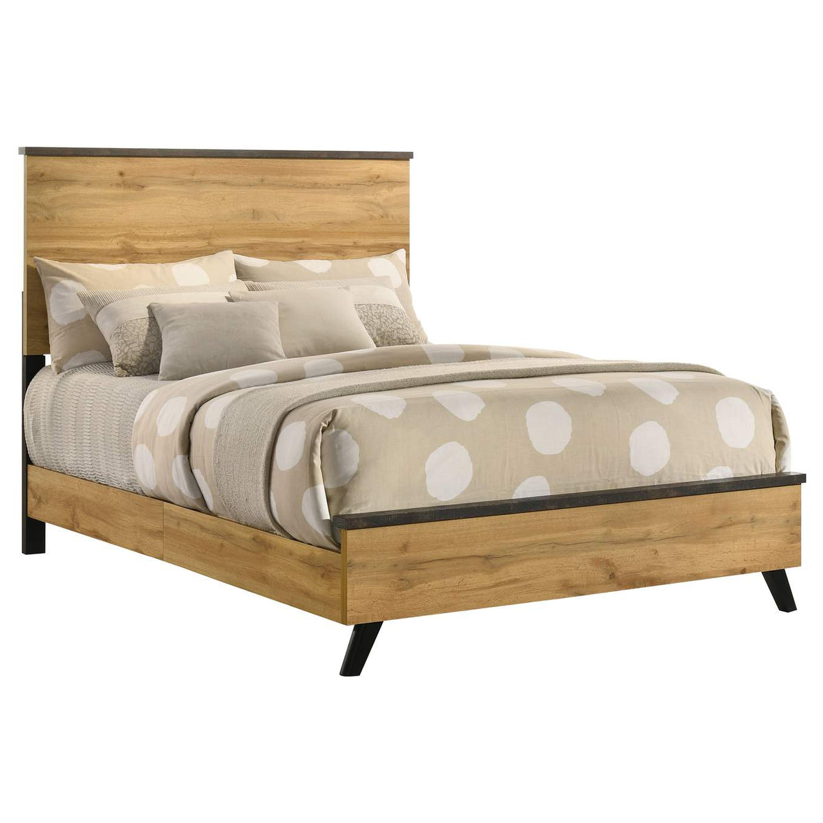 225001F Kaywood 52-inch Full Panel Bed Natural Pine