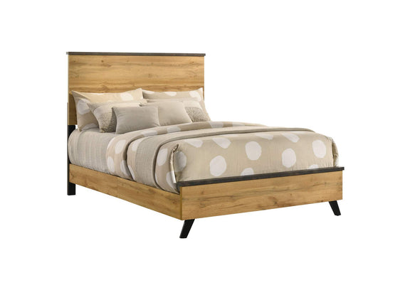225001F Kaywood 52-inch Full Panel Bed Natural Pine