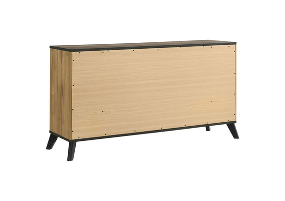 225001KE-S4 Kaywood 4-piece Eastern King Bedroom Set Natural Pine
