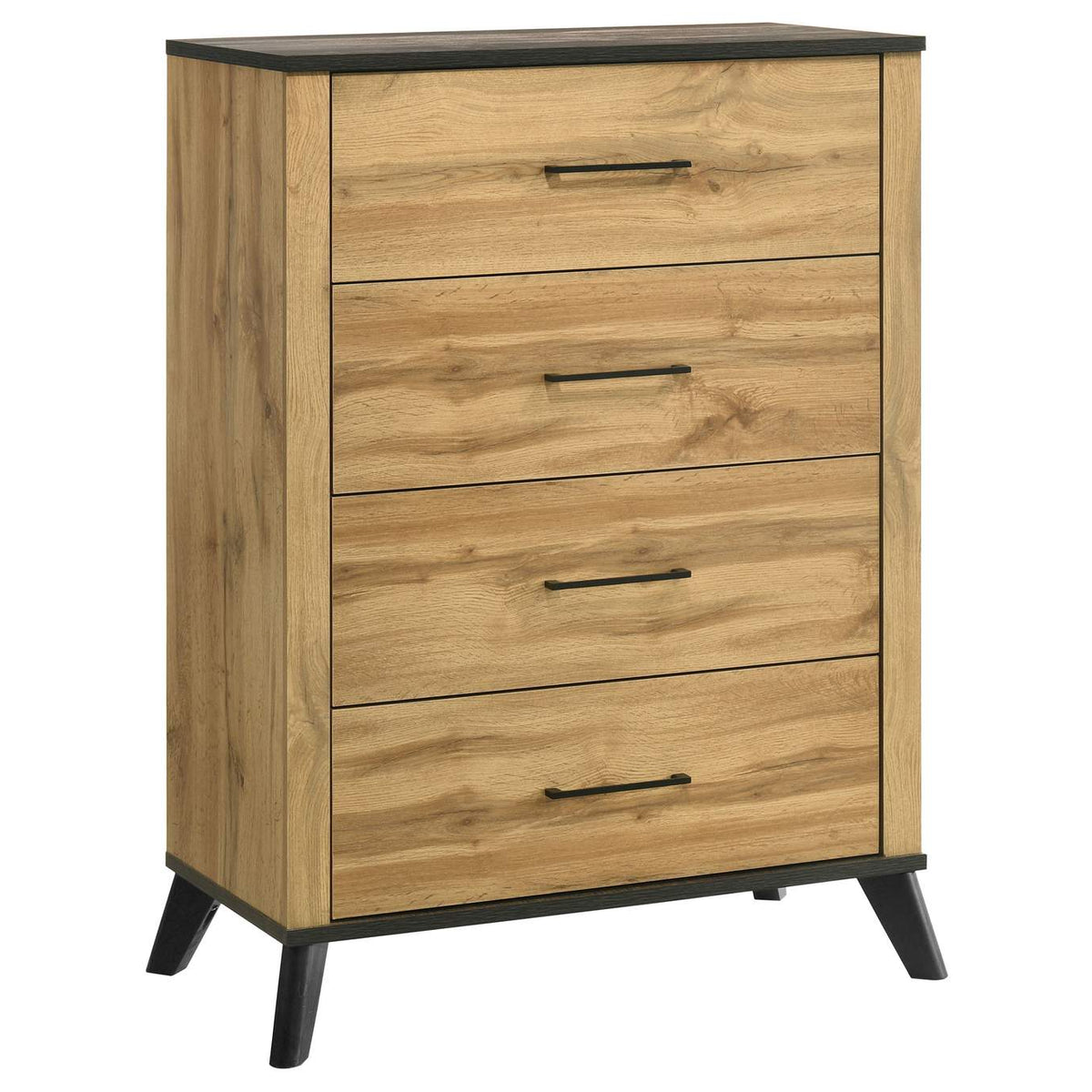 225001KE-S5 Kaywood 5-piece Eastern King Bedroom Set Natural Pine