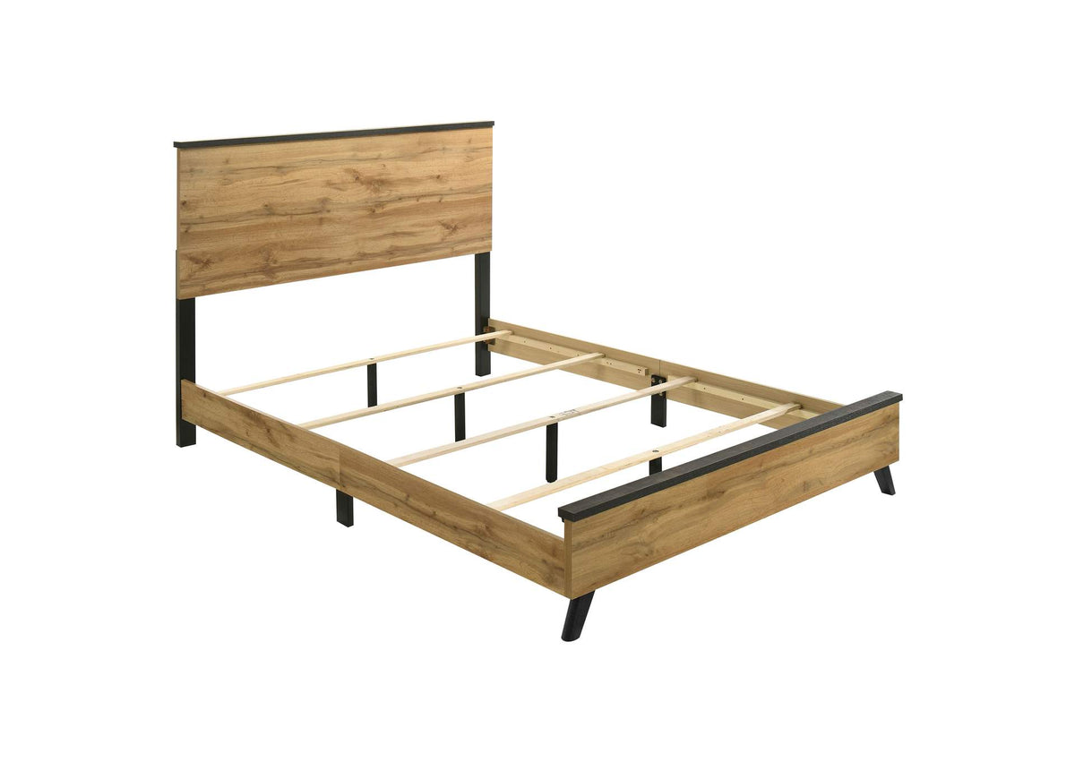 225001KE Kaywood 52-inch Eastern King Panel Bed Natural Pine