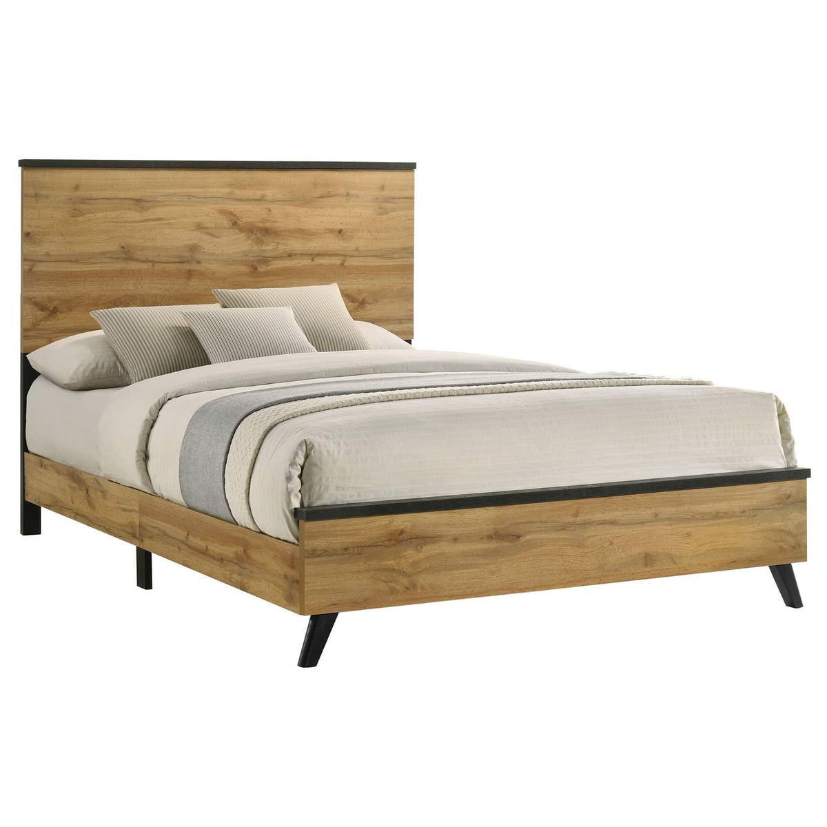 225001KE Kaywood 52-inch Eastern King Panel Bed Natural Pine