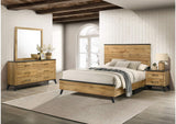 225001Q-S4 Kaywood 4-piece Queen Bedroom Set Natural Pine