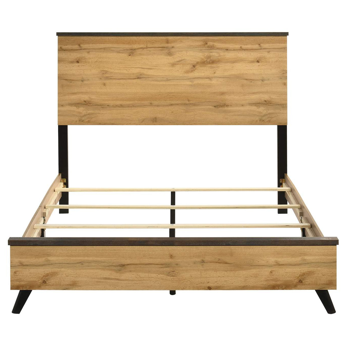 225001Q Kaywood 52-inch Queen Panel Bed Natural Pine