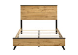 225001Q Kaywood 52-inch Queen Panel Bed Natural Pine