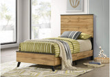 225001T Kaywood 52-inch Twin Panel Bed Natural Pine