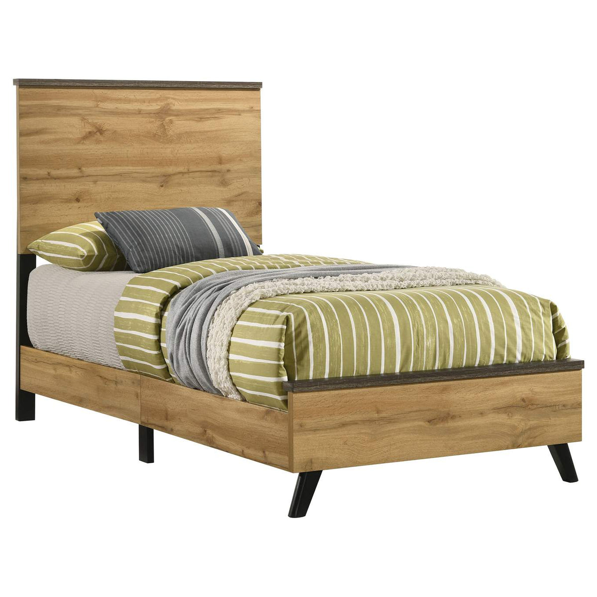 225001T Kaywood 52-inch Twin Panel Bed Natural Pine