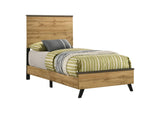 225001T Kaywood 52-inch Twin Panel Bed Natural Pine