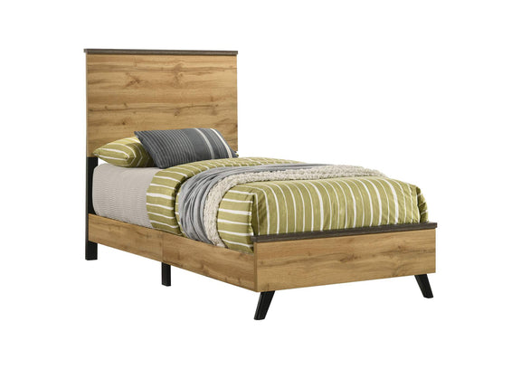 225001T Kaywood 52-inch Twin Panel Bed Natural Pine