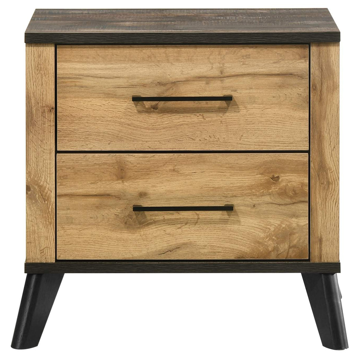 225002 Kaywood 2-drawer Nightstand Bedside Table Natural Pine