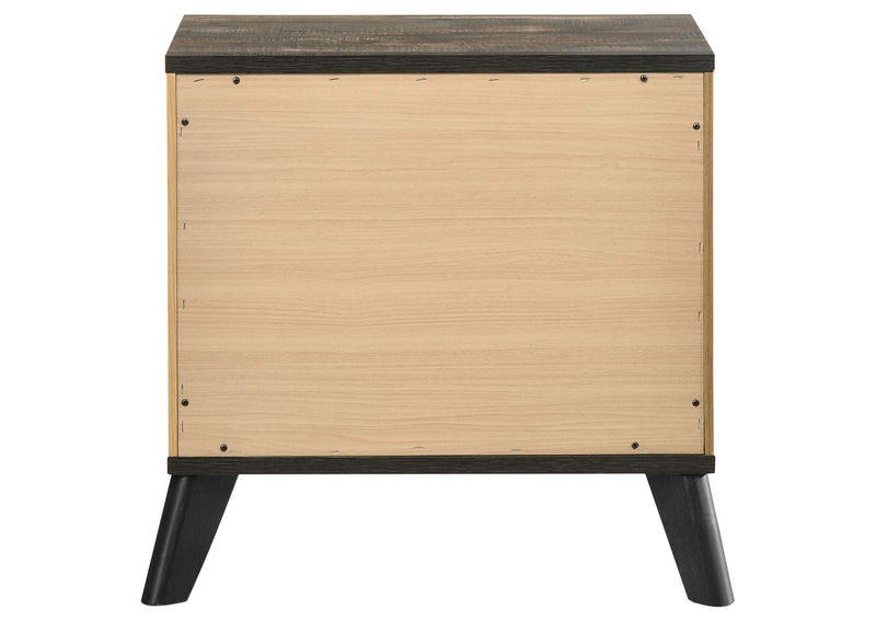 225002 Kaywood 2-drawer Nightstand Bedside Table Natural Pine