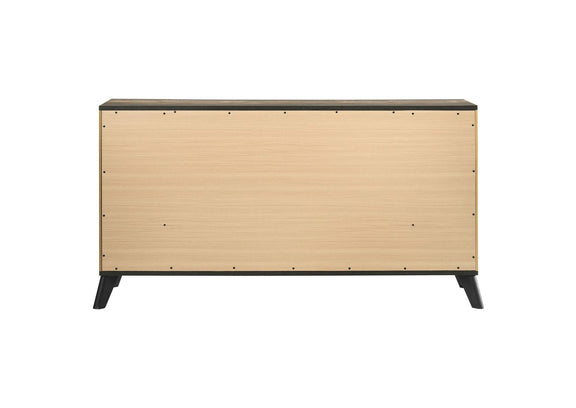 225003 Kaywood 6-drawer Dresser Cabinet Natural Pine