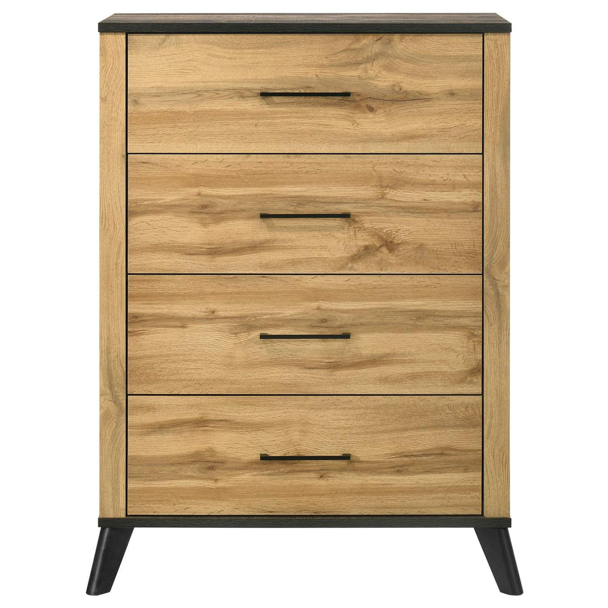 225005 Kaywood 4-drawer Bedroom Chest of Drawers Natural Pine