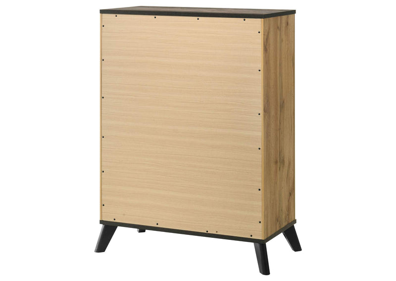 225005 Kaywood 4-drawer Bedroom Chest of Drawers Natural Pine