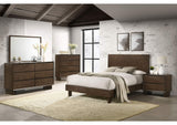 225011KE-S5 Glenwood 5-piece Eastern King Bedroom Set Warm Brown